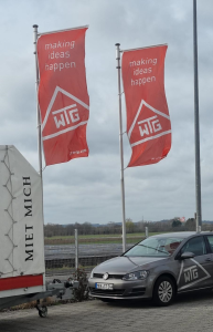 Hissflaggen für Masten