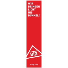Taschenlampenverpackung Aufkleber